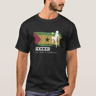 Camiseta Soccer São Tomé & Príncipe Bandeiras de Futebol Mu