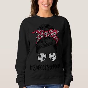 Camiseta Soccer Stepman Life Messaging Bun Sunglass Mulhere