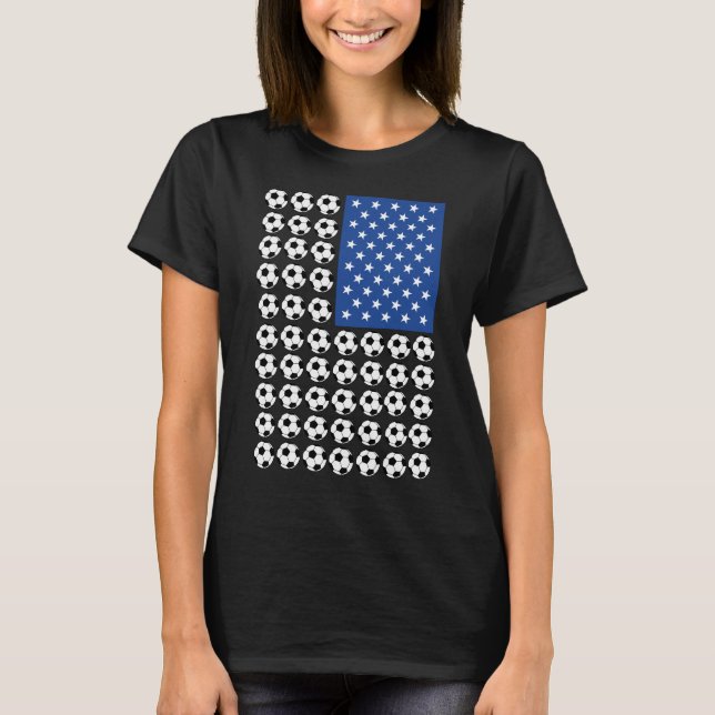 CAMISETA SOCCER USA FLAG (Frente)