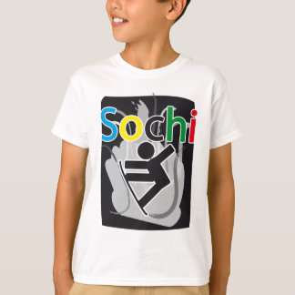 Camiseta sochi snowboarden