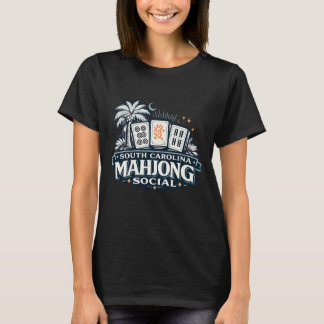 Camiseta Social Mahjong da Carolina do Sul – Palmetto Retro