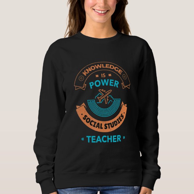 Camiseta Social Studies Teacher  Social Studies World Teach (Frente)