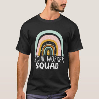 Camiseta Social Worker Squad Week Appreciation Day Men Wome
