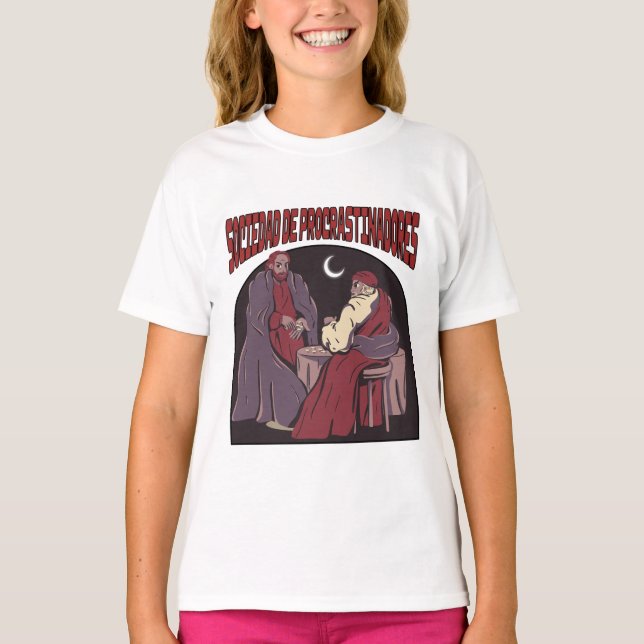 Camiseta Sociedad de procrastinadores (Frente)