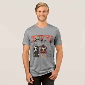 Camiseta Sociedade Assombrada de Meia-Noite cinza