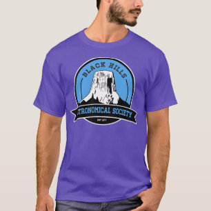 Camiseta Sociedade Astronômica Colinas Negra