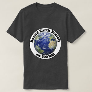 Camiseta sociedade da terra redonda