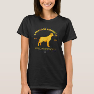 Camiseta Sociedade de Apreciação do Labrador Retriever La