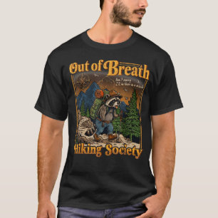 Camiseta Sociedade de Caminhada Sem Fôlego Engraçado