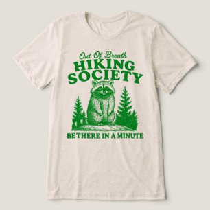 Camiseta Sociedade de Caminhada Sem Fôlego Guaxinim