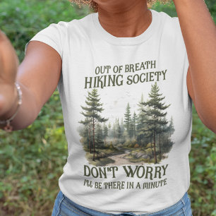 Camiseta Sociedade de Caminhada Sem Fôlego Verde Floresta V