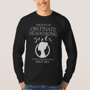 Camiseta Sociedade De Garotas Obstinadas, Jane Austen
