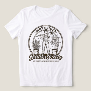 Camiseta Sociedade de Jardinagem das Vadias Sujas Sociedade