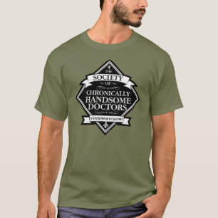 Camiseta Sociedade de Médicos Cronicamente Bonitos - Dr. En