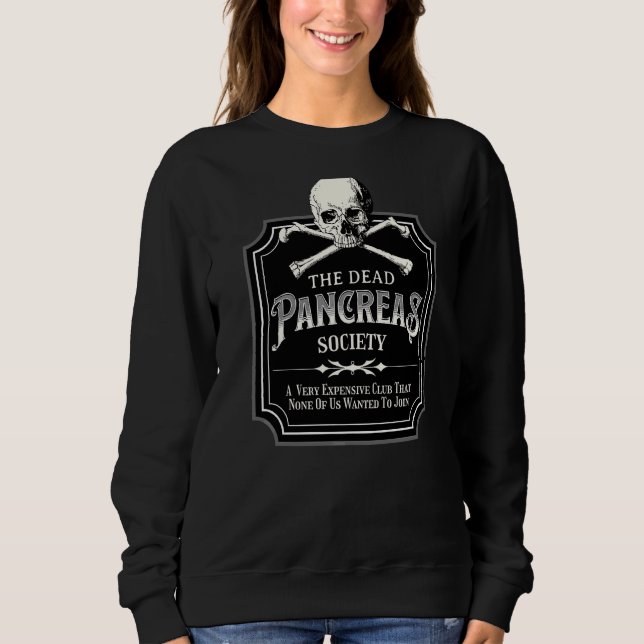 Camiseta Sociedade de Pancreias do Morto de Sensibilização  (Frente)