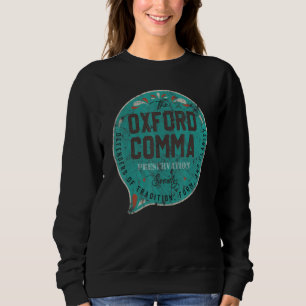 Camiseta Sociedade de Preservação da Vírgula de Oxford da E