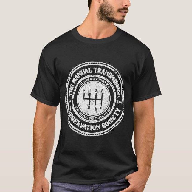 Camiseta Sociedade de Preservação de Transmissão Manual 190 (Frente)