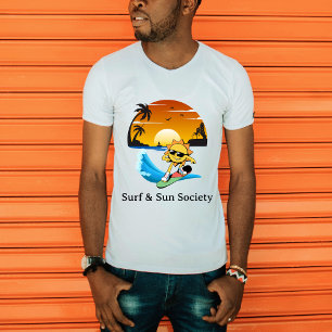 Camiseta Sociedade de Surf e Sol 
