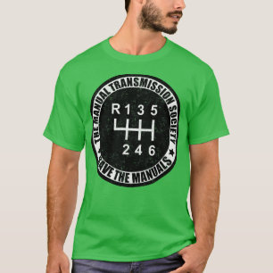 Camiseta Sociedade de transmissão manual Salve os Manuais 2