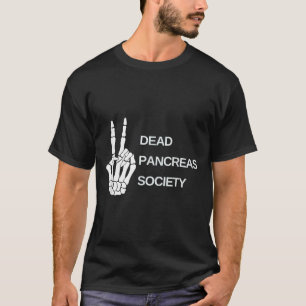 Camiseta Sociedade do Pâncreas morto Diabetes Diabetes Skel