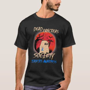 Camiseta Sociedade do Pâncreas morto Sensibilização Boo Hal