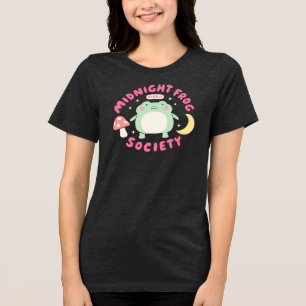 Camiseta Sociedade do Sapo da Meia-Noite Fofo Cogumelo Past
