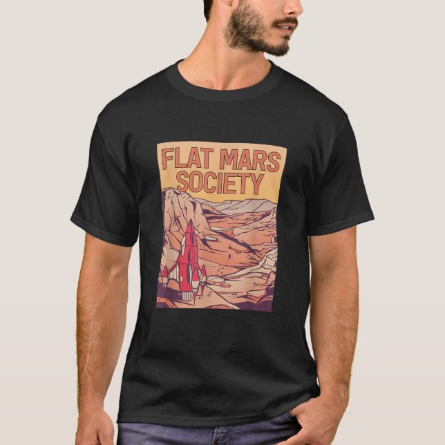 Camiseta Sociedade Flat Mars (Frente)