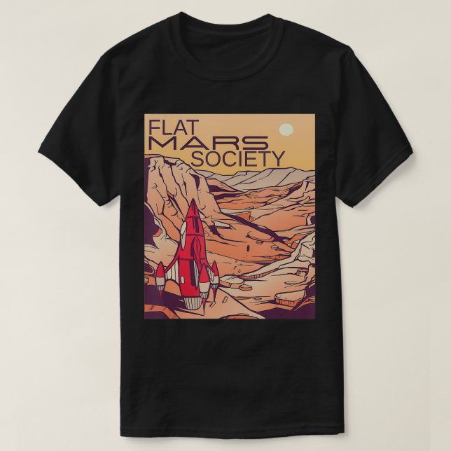 Camiseta Sociedade Flat Mars4 (Frente do Design)
