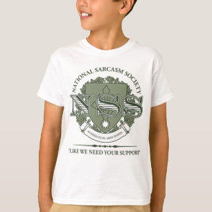 Camiseta Sociedade nacional do sarcasmo
