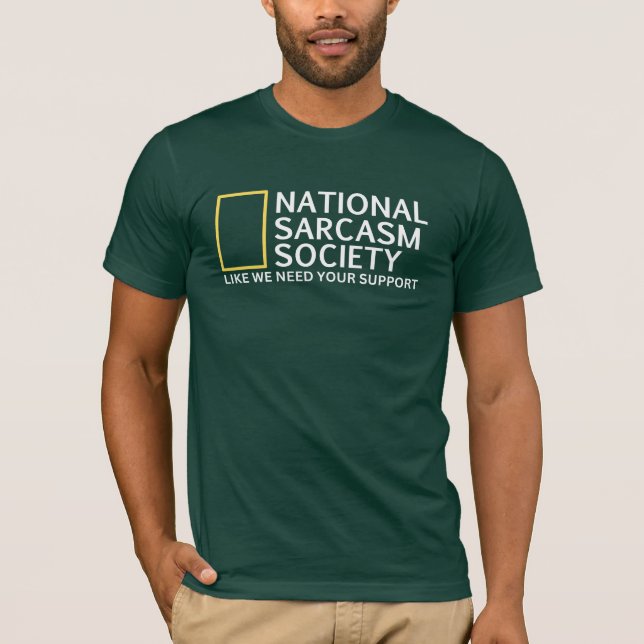 CAMISETA SOCIEDADE NACIONAL SARCASM (Frente)