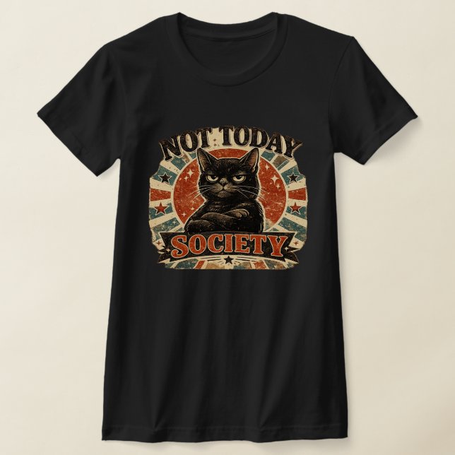 CAMISETA SOCIEDADE NÃO HOJE (Postura )