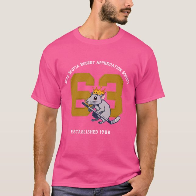 Camiseta Sociedade Nova Scotia Rat King de Apreciação (Frente)