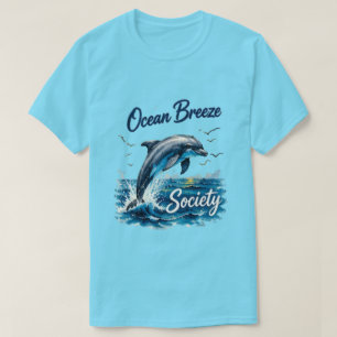 Camiseta Sociedade Ocean Breeze    Verão Costeiro 
