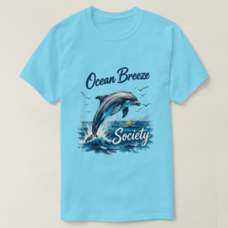 Camiseta Sociedade Ocean Breeze | Verão Costeiro