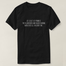 Camiseta sociedade para o anacronismo criativo (unisex escu