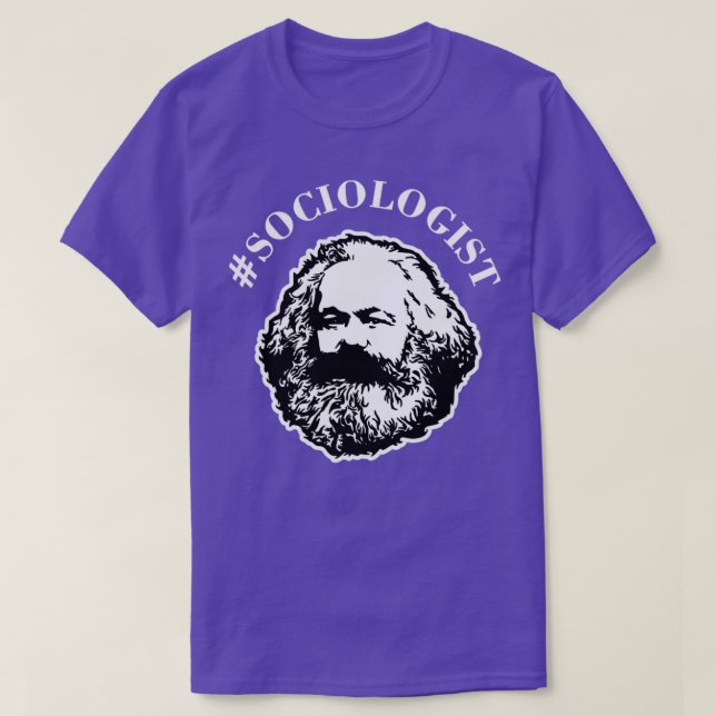 Camiseta Socióloga Marx (Frente do Design)