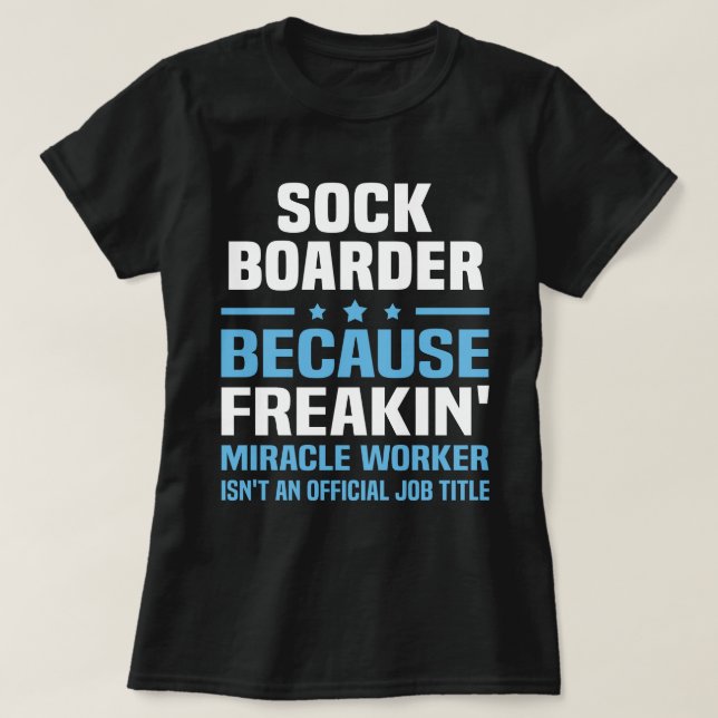 Camiseta Sock Boarder (Frente do Design)