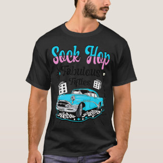 Camiseta Sock Hop Costume 50s Rock N Roll Tees 1950s Rockab