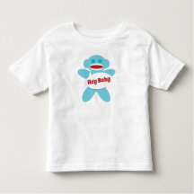 Sock Monkey Baby Shirt Personalizar