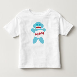 Camiseta Sock Monkey Baby Shirt Personalizar