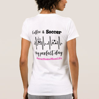 Camiseta Socorro Mãe Café e Pulso de Futebol Engraçado