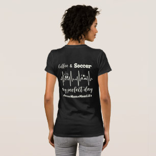 Camiseta Socorro Mãe Café e Pulso de Futebol Engraçado