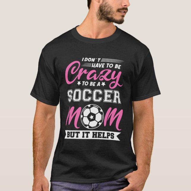 Camiseta Socorro Mãe Gameday Soccer Mãe (Frente)