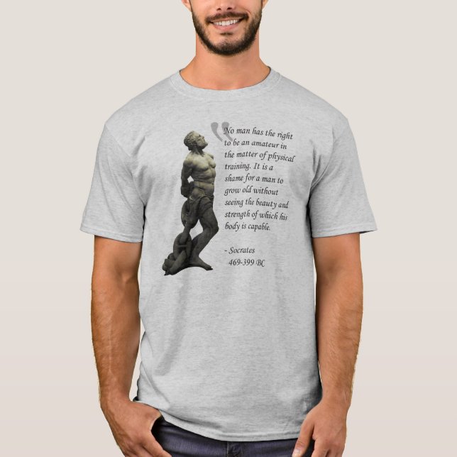 Camiseta Sócrates - Formação física (Frente)