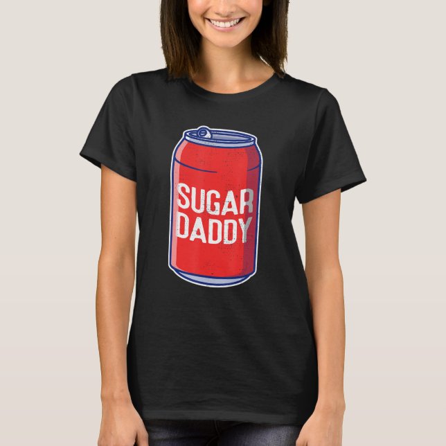 Camiseta Soda Can Sugars Daddy Sodalicious Soda (Frente)