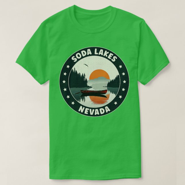 Camiseta Soda Lagos Nevada Sunset (Frente do Design)