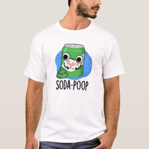 Camiseta Soda Poop Engraçado Bebida Arma