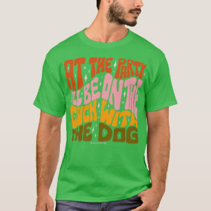 Camiseta Sofá com o Cão