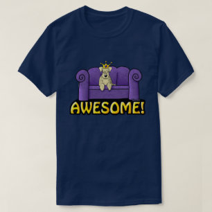 Camiseta Sofa King Awesome Wheatie