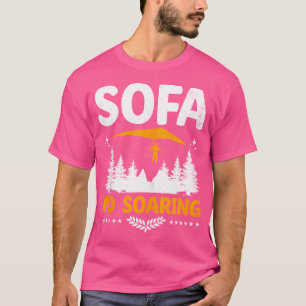 Camiseta Sofa Sem Voar Asa Delta Piloto de Asa Delta